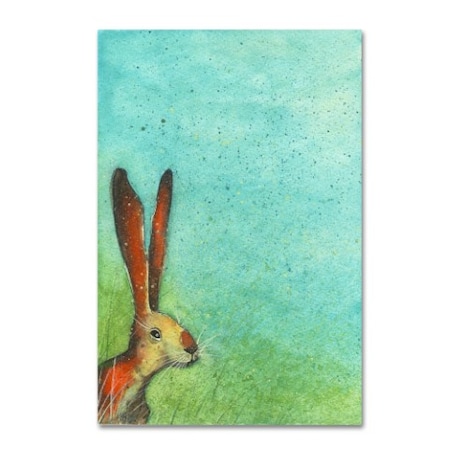 Michelle Campbell 'Hare' Canvas Art,12x19